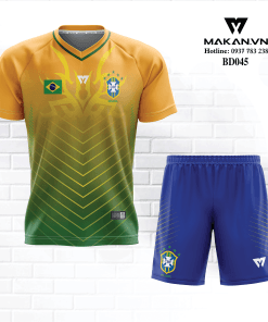 Áo Đội Tuyển Brasil BD045
