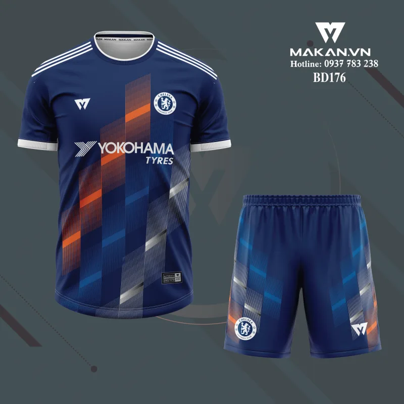 Áo Bóng Đá Chelsea BD176