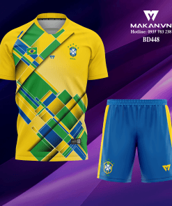 Áo Đội Tuyển Brasil BD448