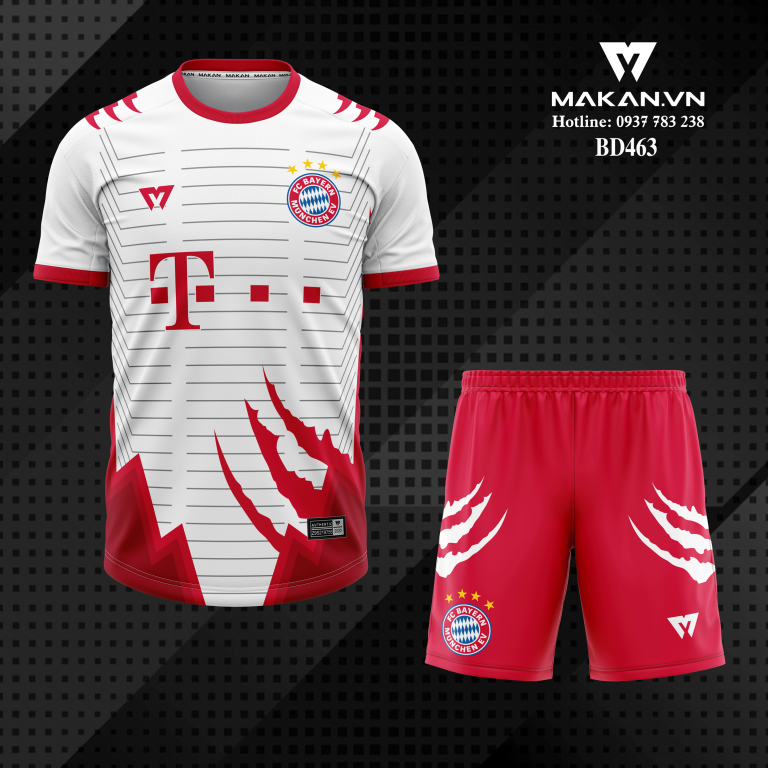 Mẫu áo đấu Bayer Munich được yêu thích tại MAKAN