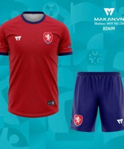 Áo bóng đá đội tuyển Séc Euro 2021 BD699