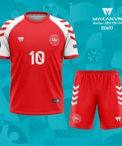Áo bóng đá đội tuyển Đan Mạch Euro 2021 BD693