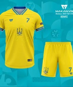 Áo bóng đá đội tuyển Ukraine Euro 2021 BD692