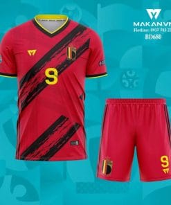 Áo bóng đá đội tuyển Bỉ Euro 2021 BD680