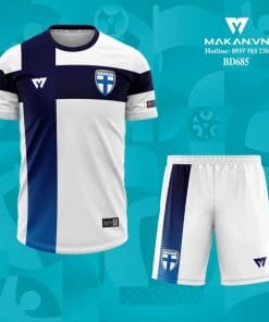 Áo bóng đá đội tuyển Phần Lan Euro 2021 BD685