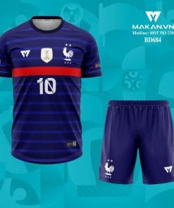 Áo bóng đá đội tuyển Pháp Euro 2021 BD684