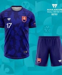 Áo bóng đá đội tuyển Slovakia Euro 2021 BD703