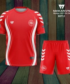 Áo bóng đá đội tuyển Đan Mạch BD713