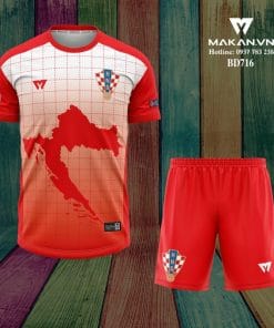 Áo bóng đá đội tuyển Croatia BD716