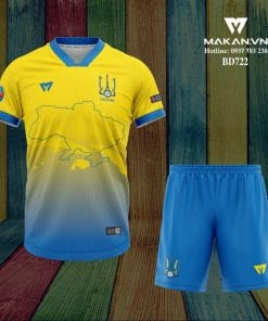 Áo bóng đá đội tuyển Ukraine BD722