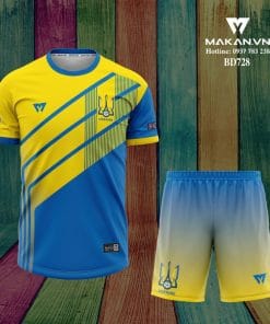 Áo bóng đá đội tuyển Ukraine BD728