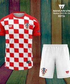 Áo bóng đá đội tuyển Croatia BD734