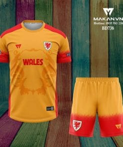 Áo bóng đá đội tuyển xứ Wales BD738