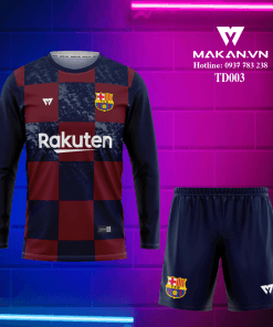 Áo bóng đá tay dài TD003