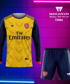 Áo bóng đá tay dài TD004