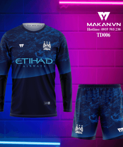 Áo bóng đá tay dài TD006