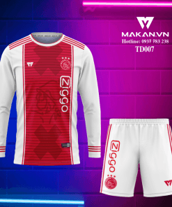 Áo bóng đá tay dài TD007