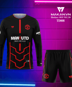 Áo bóng đá tay dài TD008