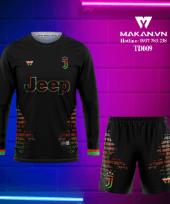 Áo bóng đá tay dài TD009