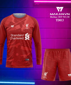 Áo bóng đá tay dài TD013