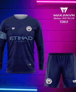 Áo bóng đá tay dài TD015