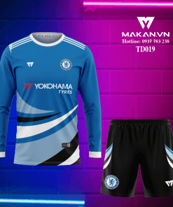 Áo bóng đá tay dài TD019