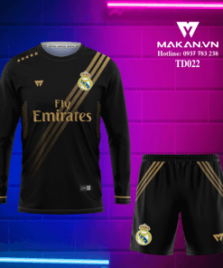 Áo bóng đá tay dài TD022