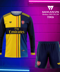 Áo bóng đá tay dài TD026