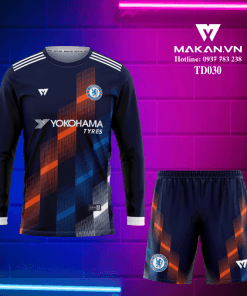 Áo bóng đá tay dài TD030