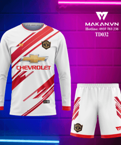 Áo bóng đá tay dài TD032
