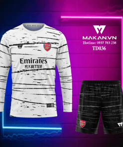 Áo bóng đá tay dài TD036