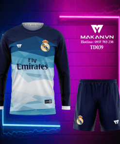 Áo bóng đá tay dài TD039