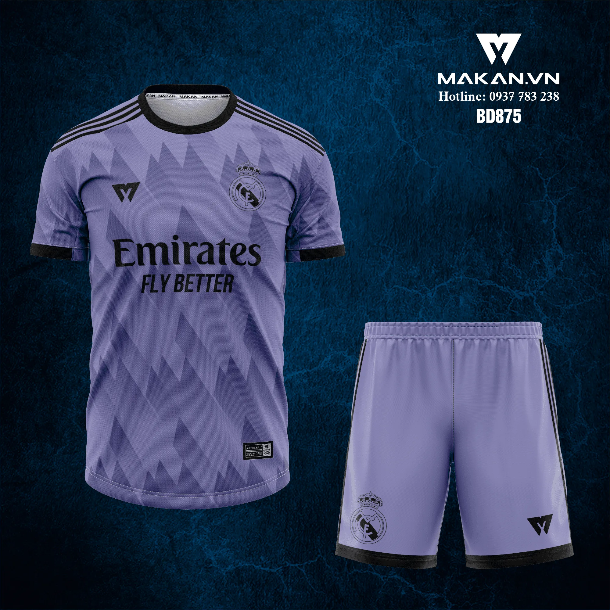 Áo Đấu Real Madrid BD875