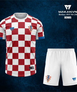 Áo bóng đá đội tuyển Croatia BD985