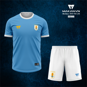Mẫu áo đấu đội tuyển Uruguay