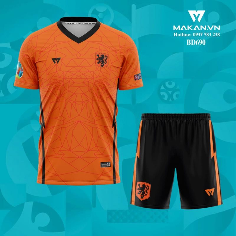 Mẫu áo đội tuyển Hà Lan 2022