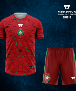 Áo bóng đá đội tuyển Maroc BD1015