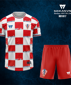 Áo bóng đá đội tuyển Croatia BD1017