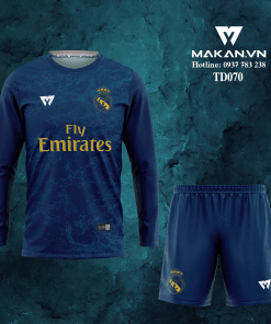 Áo bóng đá tay dài TD070