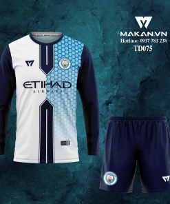 Áo bóng đá tay dài TD075