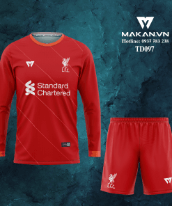 Áo bóng đá tay dài TD097