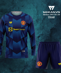 Áo bóng đá tay dài TD105