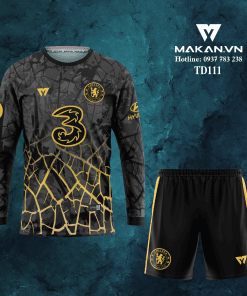 Áo bóng đá tay dài TD111