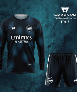 Áo bóng đá tay dài TD118