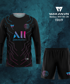 Áo bóng đá tay dài TD119
