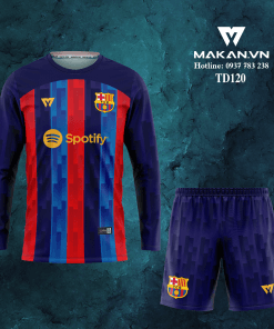Áo bóng đá tay dài TD120