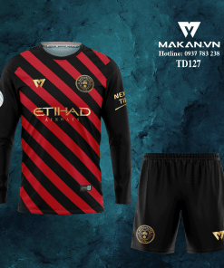Áo bóng đá tay dài TD127