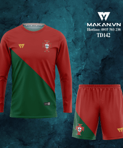 Áo bóng đá tay dài TD142