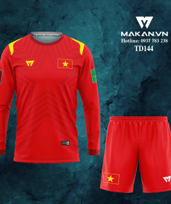 Áo bóng đá tay dài TD144