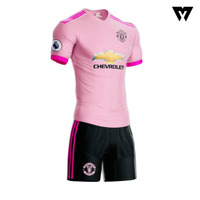 Áo bóng đá màu hồng - Manchester United